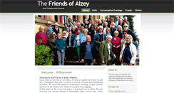 Desktop Screenshot of friendsofalzey.com